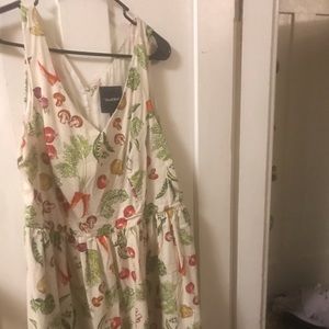 Modcloth Vegetable Print Dress